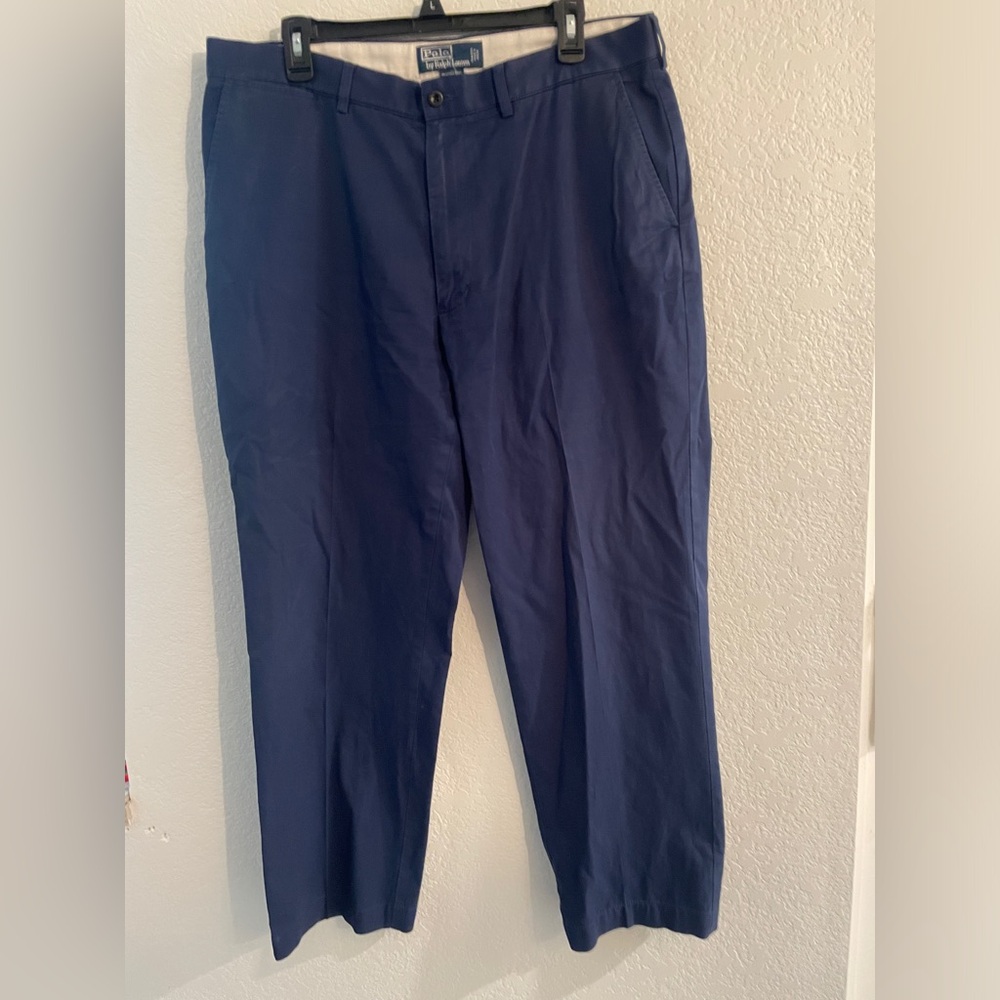 Polo Ralph Lauren Prospect Pants Men's W36 X L32 Navy Blue Chino fit